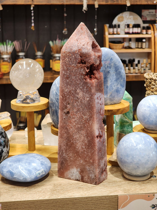 Pink amethyst Tower