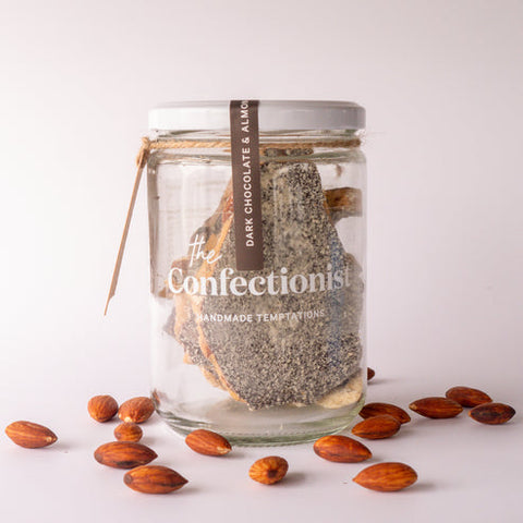 Dark Chocolate & Almond Toffee | 200g Jar