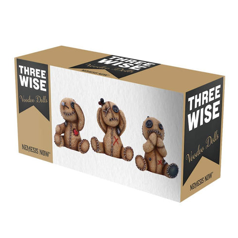 Three Wise Voodoo Dolls