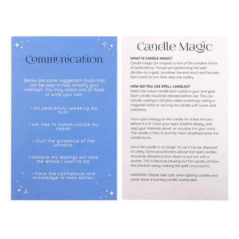 Communication Spell Candles