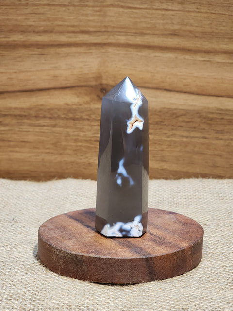 Orca Agate Tower "Ottilie"