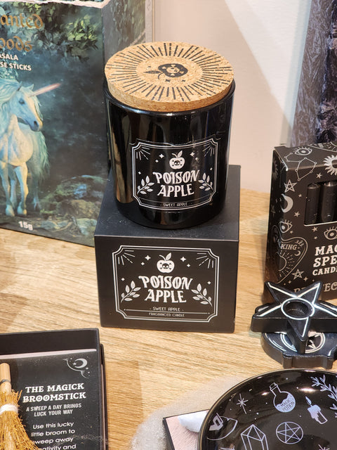 Poison apple candle