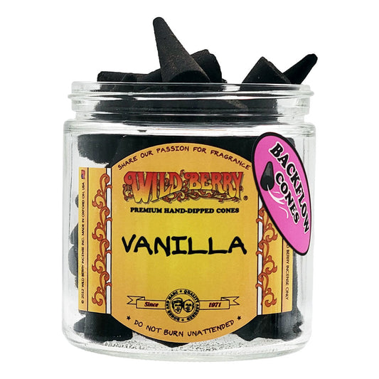 Wild berry Vanilla Backflow Cone