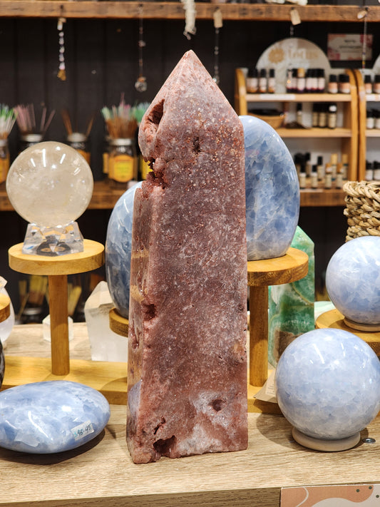 Pink amethyst Tower