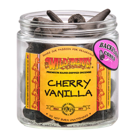 Wild berry Cherry Vanilla Backflow Cone