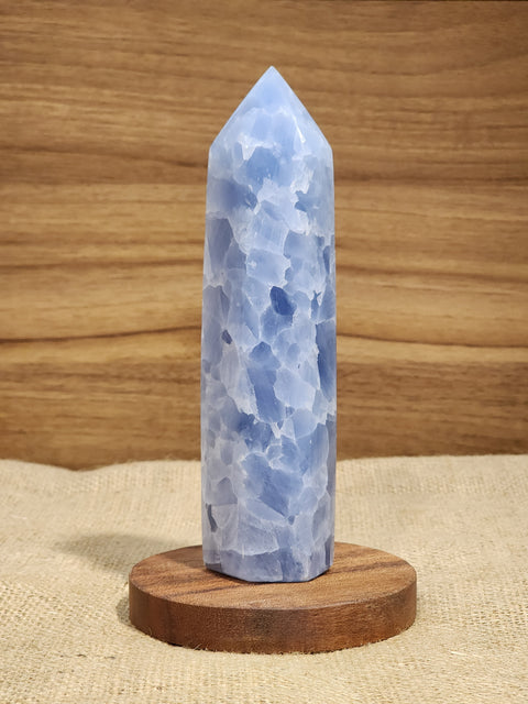 Blue Calcite Tower "Nick"