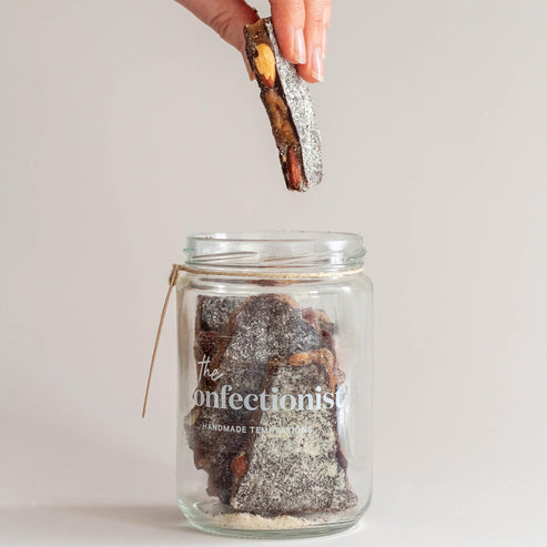 Dark Chocolate & Almond Toffee | 200g Jar
