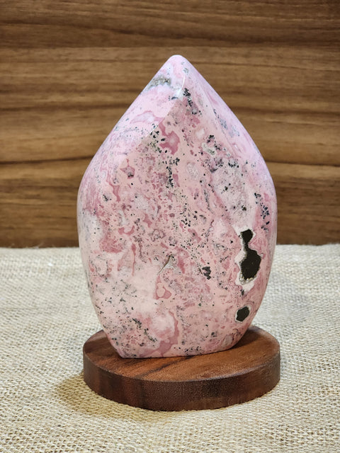 Peruvian Rhodonite Flame "Monique"