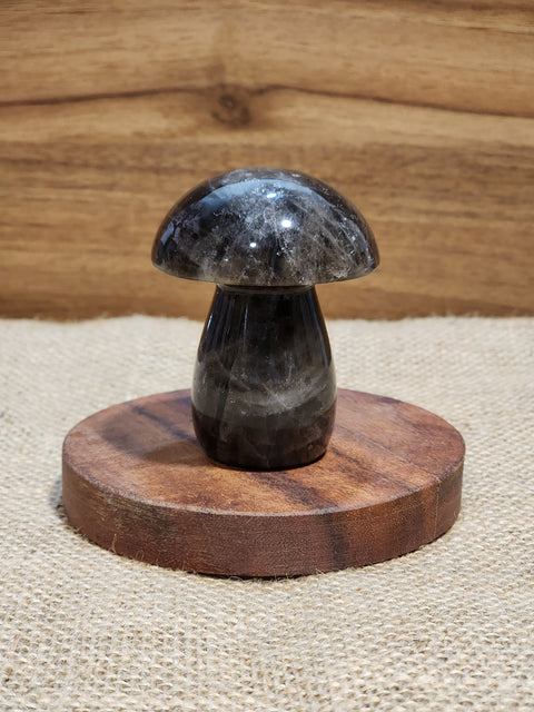 Large Smokey Quartz Mushroom "Nadia"