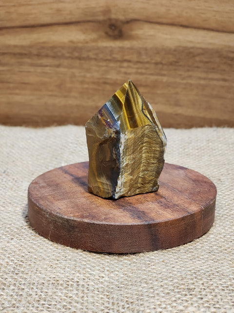 Tiger Eye Top Polished Point "Quinley"