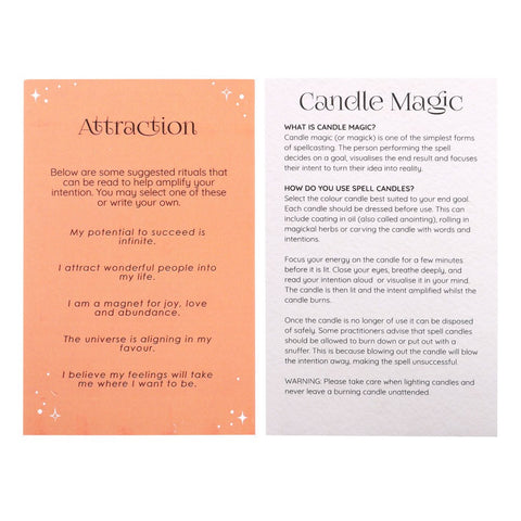Attraction Spell Candles