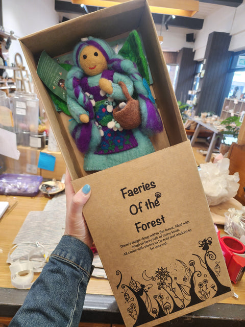 Blue Bee Forest Fairy