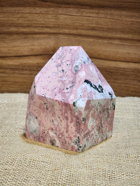 Peruvian Rhodonite Freeform "Celeste"