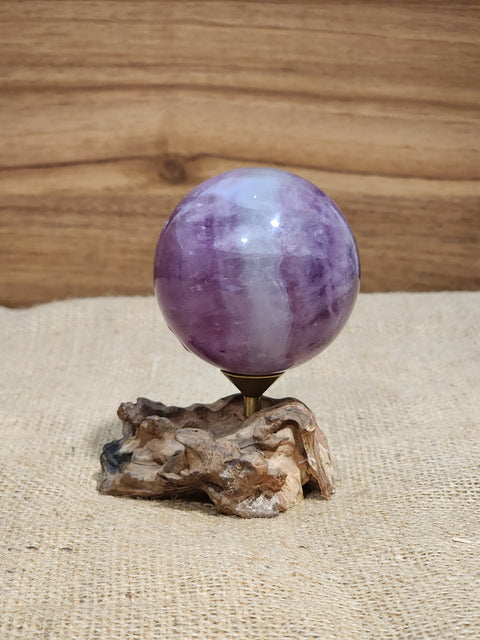 Rainbow Fluorite Sphere "Elise"