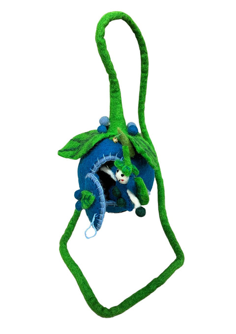 Blueberry pod with Faery - Small