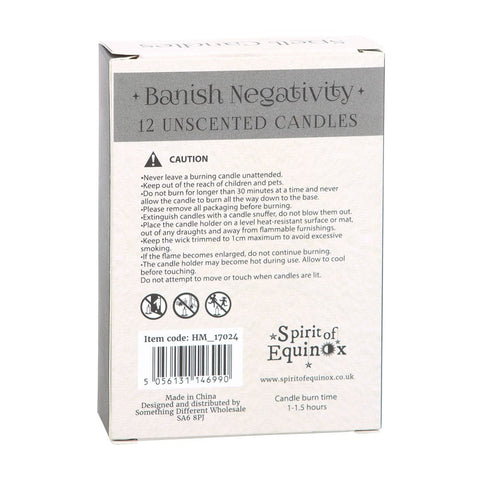 Banish Negativity Spell Candles