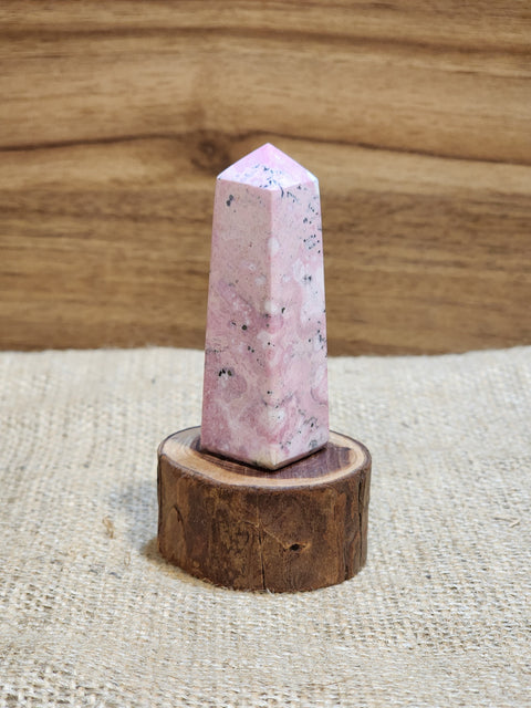 Peruvian Rhodonite Tower "Molly"