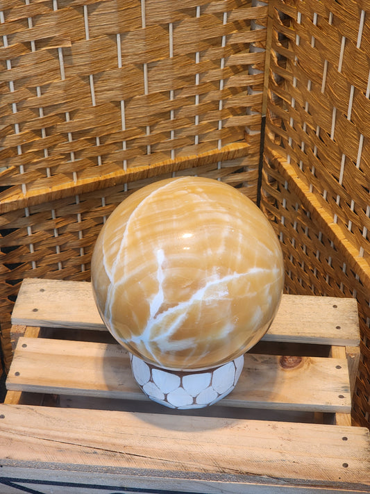 Huge Calcite Sphere
