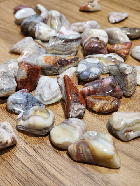 Crazy Lace Agate Tumble