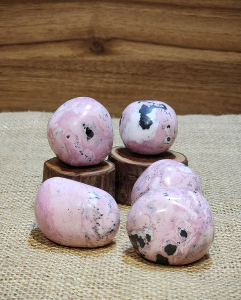 Peruvian Rhodonite Galets
