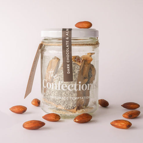Dark Chocolate & Almond Toffee | 85g Jar