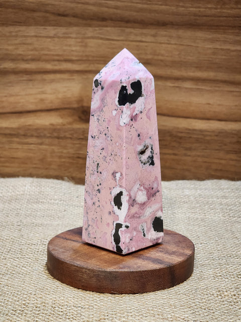Peruvian Rhodonite Tower "Bec"