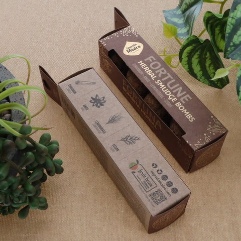 Fortune 4pcs Herbal Smudge Bomb