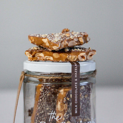 Milk Chocolate & Hazelnut Toffee | 200g Jar