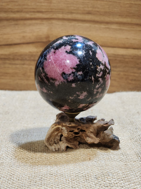 Rhodonite Sphere "Rhonda"