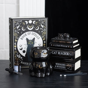 Magick Cat Ceramic Oil Burner
