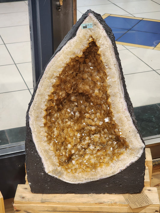 34.72kg Citrine Cave