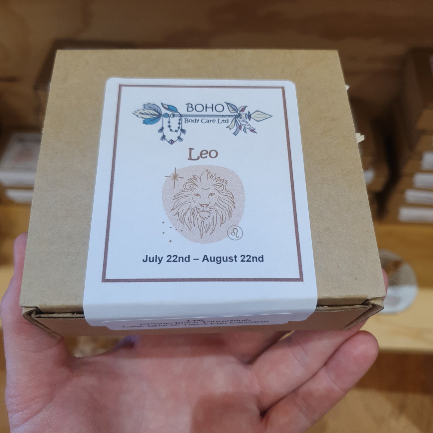 Leo Zodiac Box