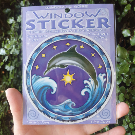 Dolphin Dance Window Sticker