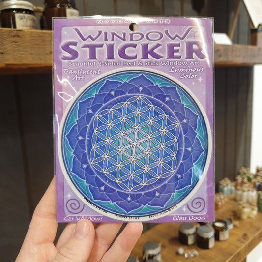 Flower Of Life Window Sticker