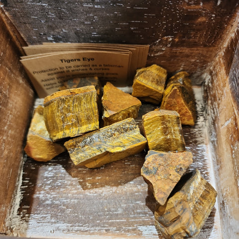 Raw Tigers Eye