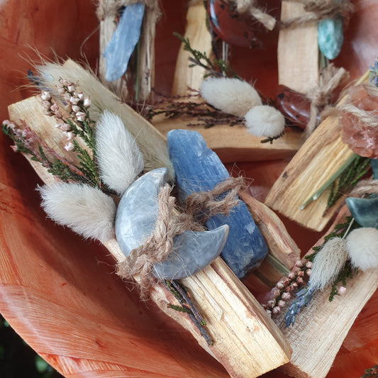 Palo Santo with Crystal