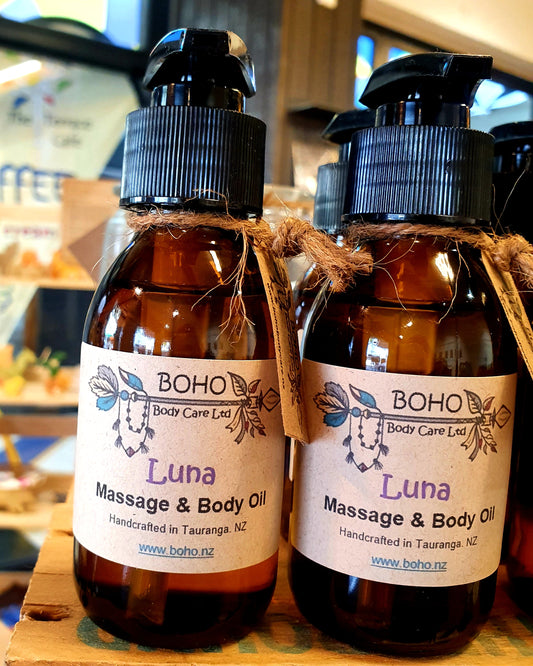 Luna Black Raspberry Vanilla Massage & Body Oil