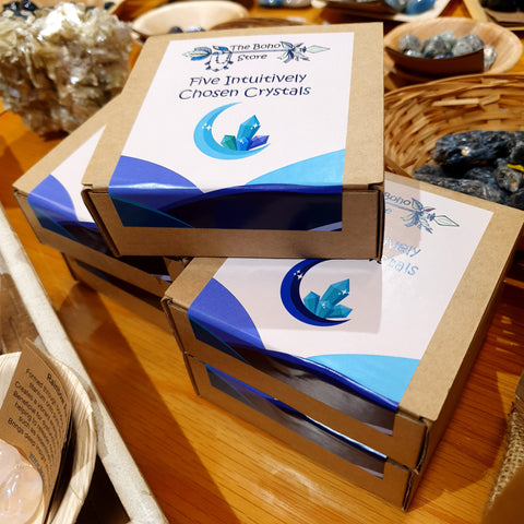 Gift Pack Of Five Intuitively Chosen Crystals
