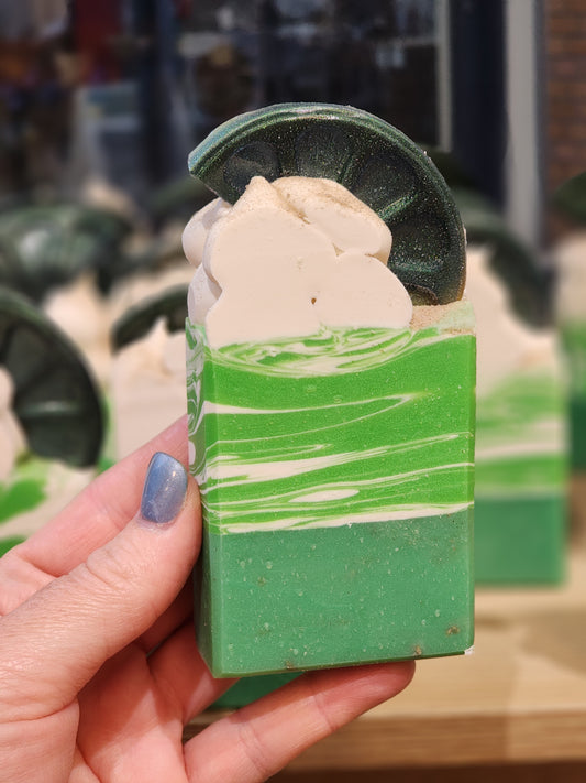 'Cool as a Cucumber' foot & body scrubby Soap