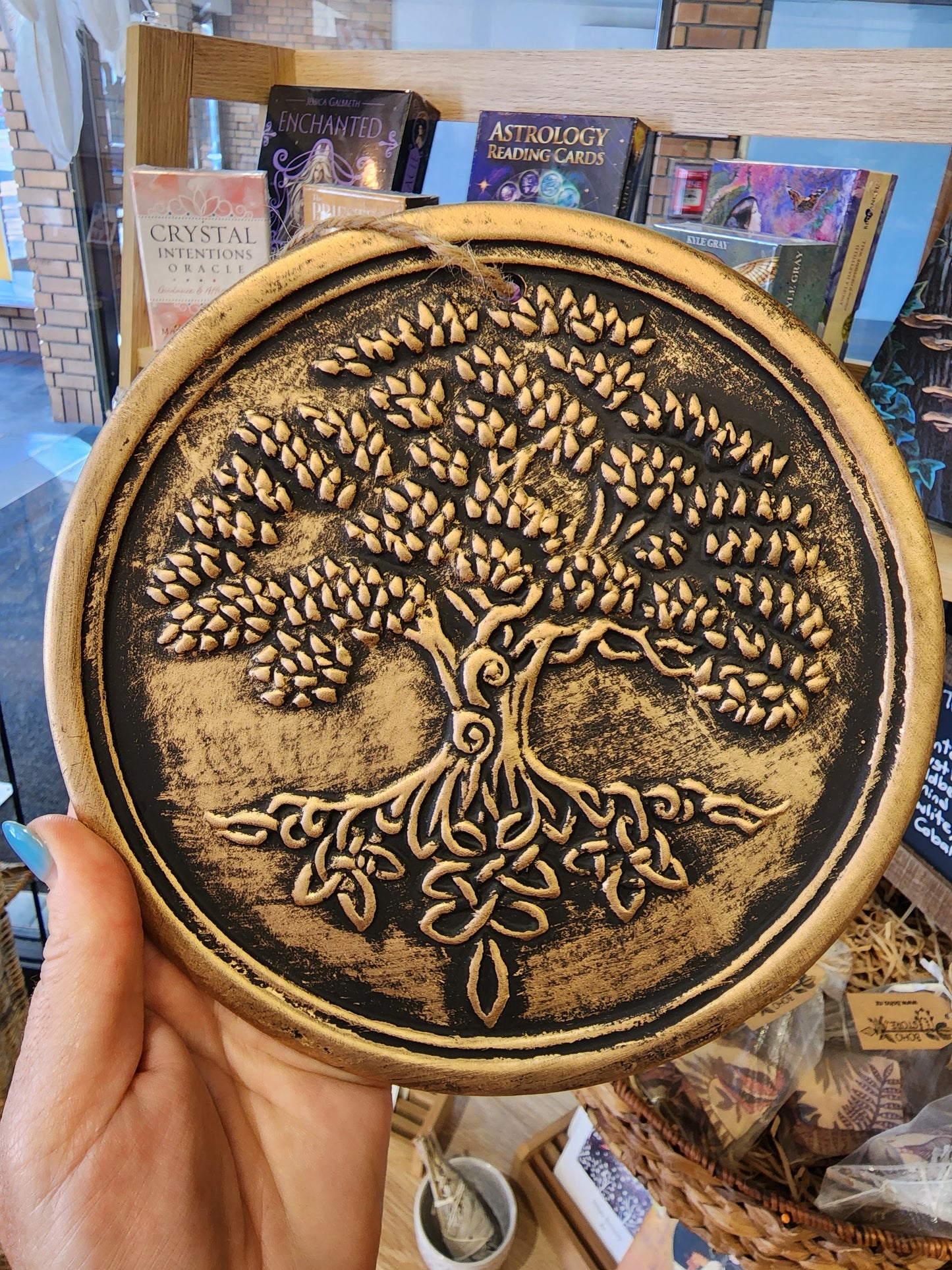 Tree of Life Bronze Plaque