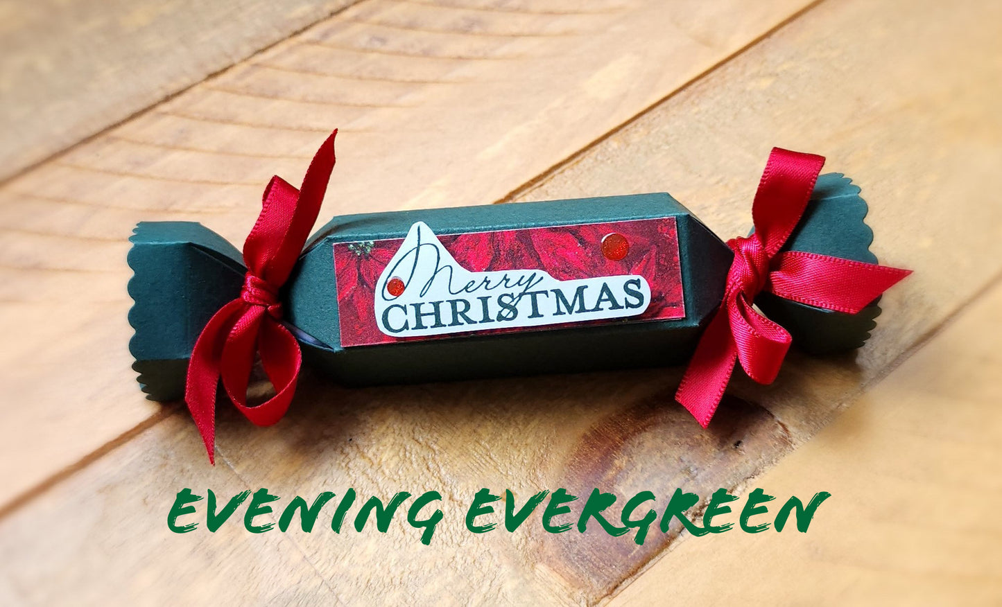Crystal Christmas Crackers! - Evening Evergreen