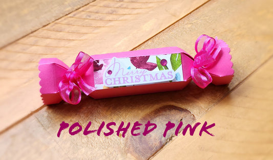 Crystal Christmas Crackers! - Polished Pink