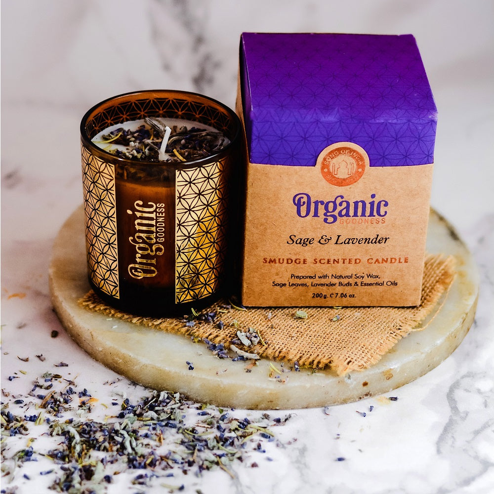 Sage & Lavender Organic Goodness Candle