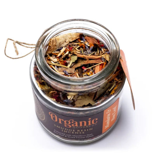 Organic Goodness Smudge Resin Mandarin & Bay Leaf