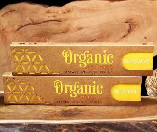Organic Goodness Sandalwood Incense Sticks
